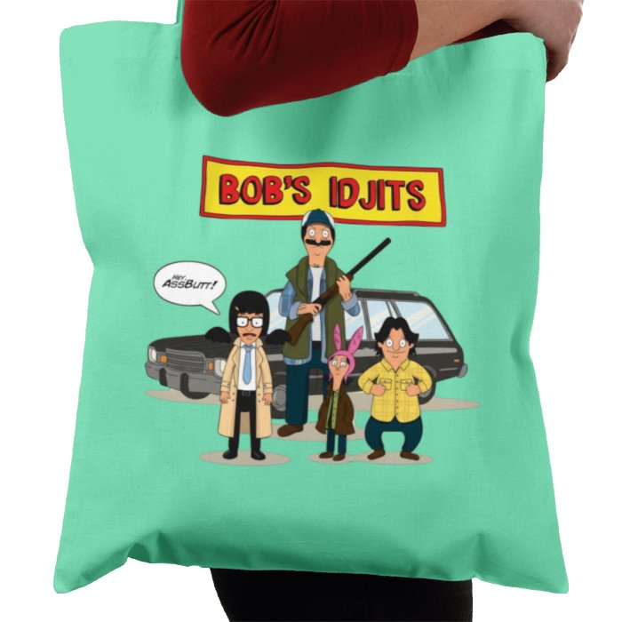 Bobs Burgers x Supernatural - Bobs Idjits Tote Bag