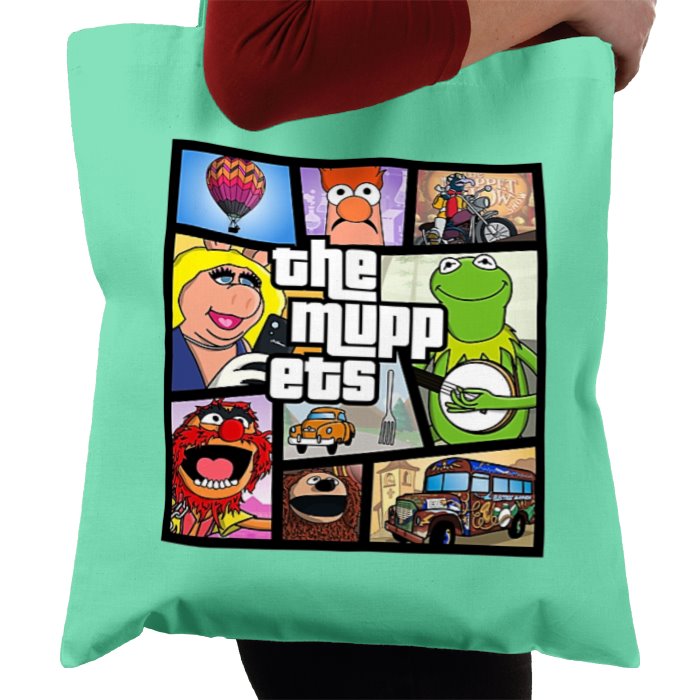 The Muppets & Grand Theft Auto - Grand Theft Auto Style Tote Bag