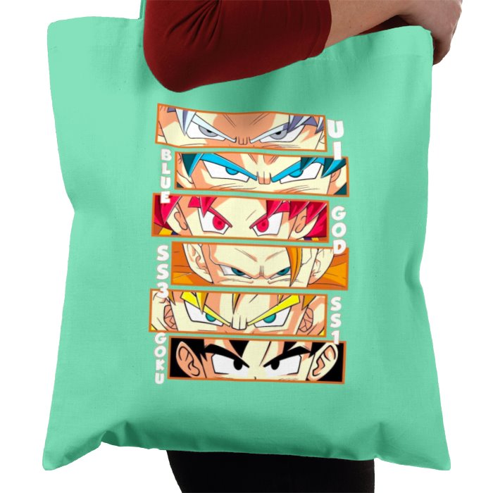 Dragonball Z - Goku Eyes Tote Bag