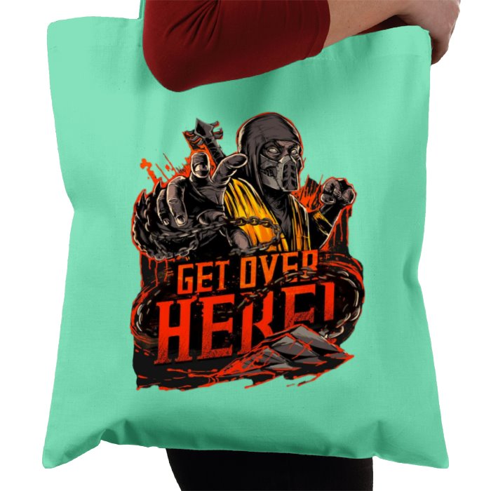 Mortal Kombat - Get Over Here Tote Bag