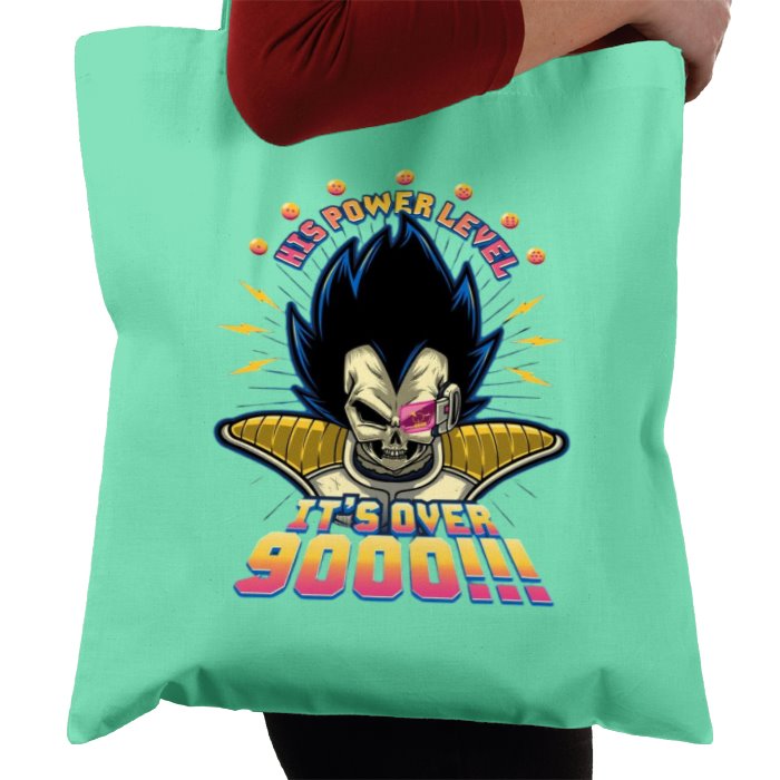 Dragonball Z - Its Over 9000! Tote Bag