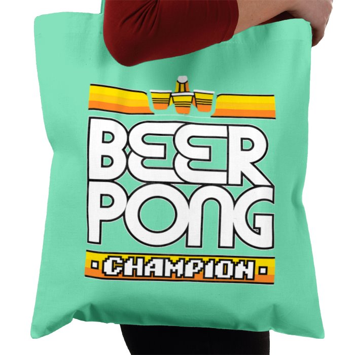 Beer Pong Tote Bag