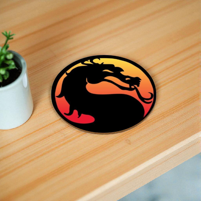 Mortal Kombat - Symbol Round Coasters