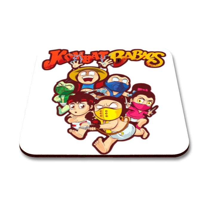 Mortal Kombat - Kombat Babies Square Coaster