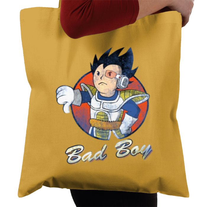 Fallout & Dragon Ball Z - Bad Boy Thumbs Down Tote Bag