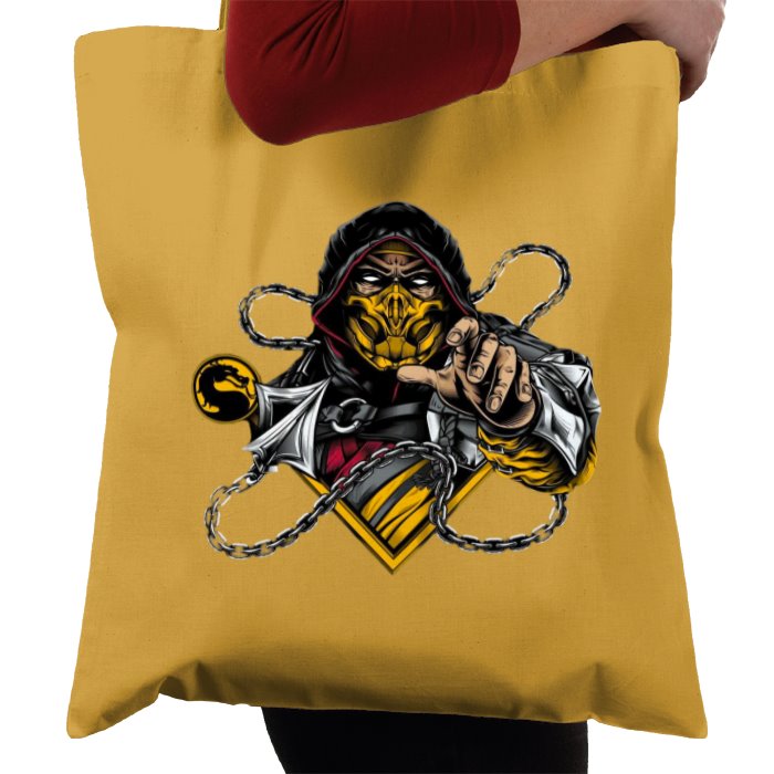 Mortal Kombat - Scorpion Wants You Tote Bag