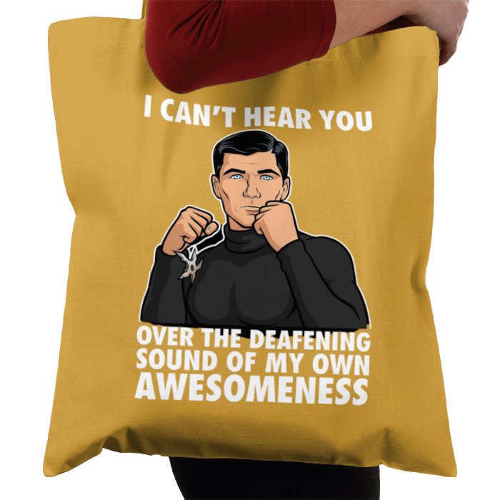 Archer - I Cant Hear You Tote Bag
