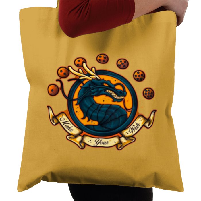 Dragonball Z x Mortal Kombat - Make Your Wish Tote Bag
