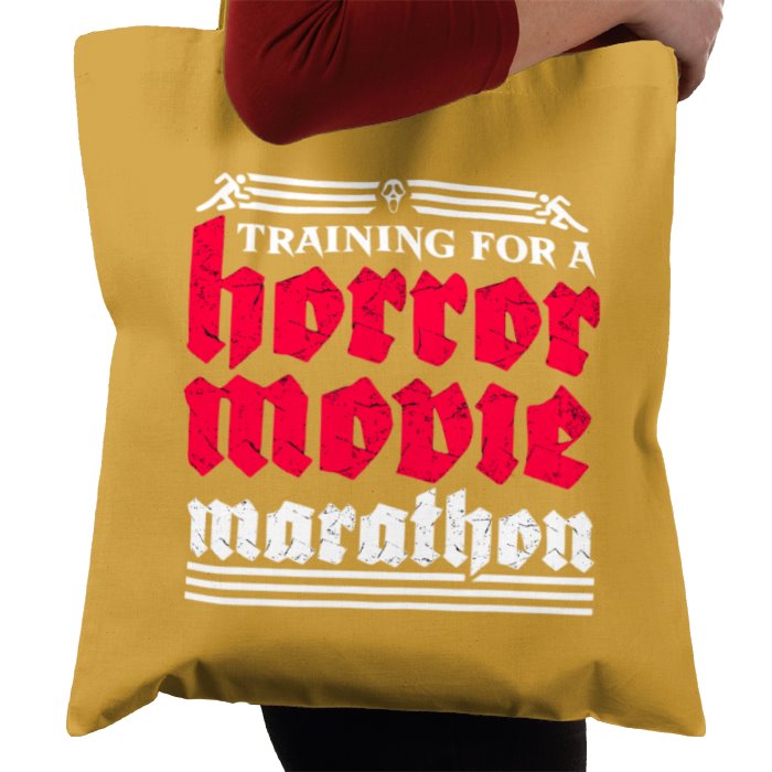 Horror Movie Marathon Tote Bag
