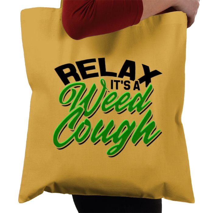 Weed Cough Tote Bag