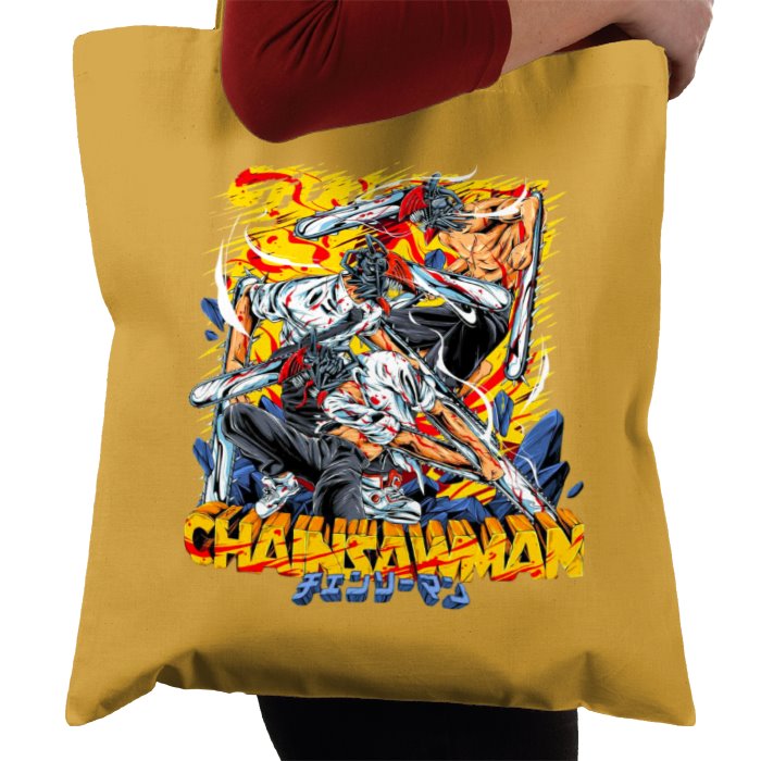 Chainsaw Man - Theme 2 Tote Bag