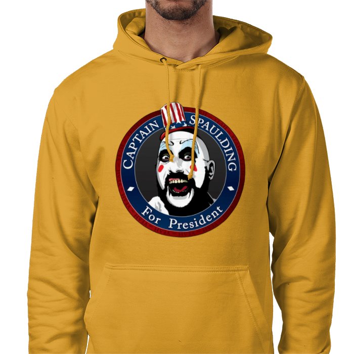 Captain Spaulding For President Pocket Hoodie