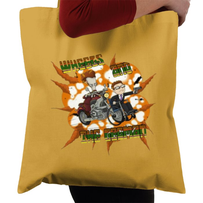 American Dad - Wheels & The Leg Man Tote Bag