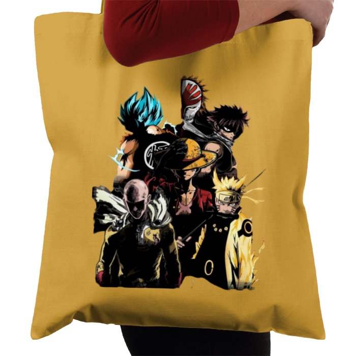 Anime - Heroes Crossover Tote Bag