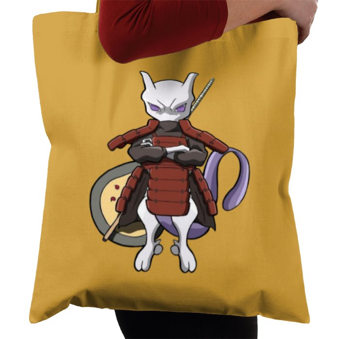 Pokémon & Naruto - Mewto/Madara Tote Bag