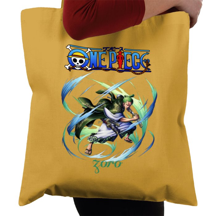 One Piece - Zorro Portrait Tote Bag