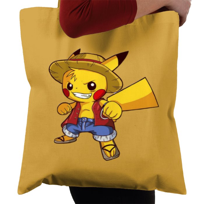 Pokémon & One Piece - PikaLuff Tote Bag