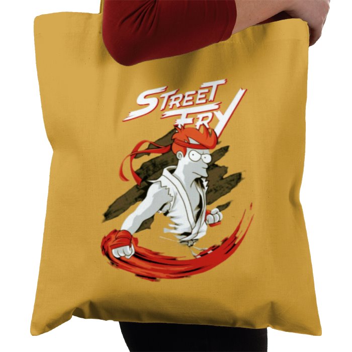 Futurama x Street Fighter - Street Fry Tote Bag
