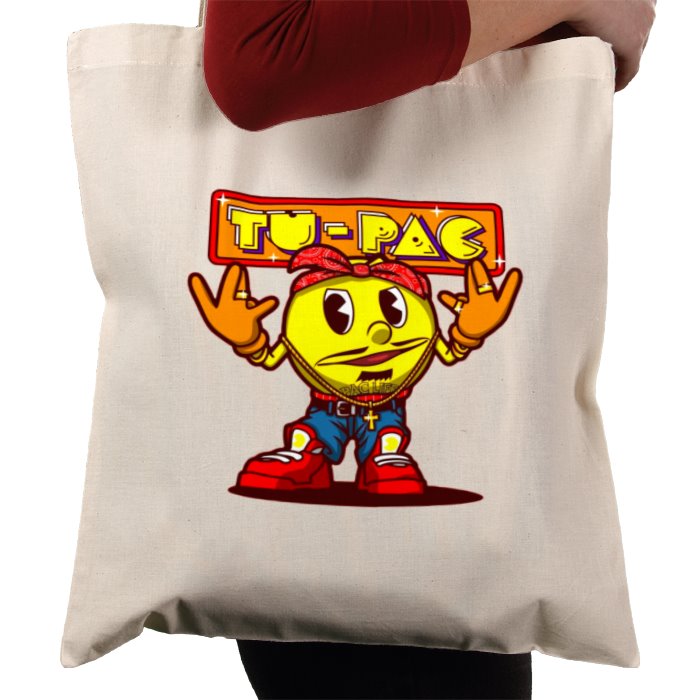 Pacman & Tupac - Tu-Pac Tote Bag