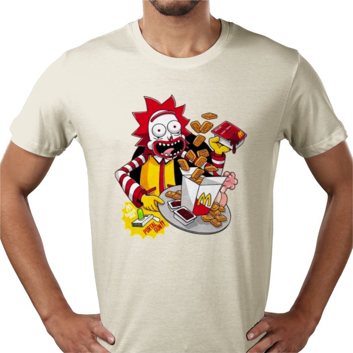 Rick & Morty & Mc Donald's - Rick Mc Donald T-shirt