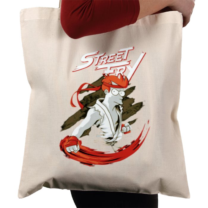 Futurama x Street Fighter - Street Fry Tote Bag