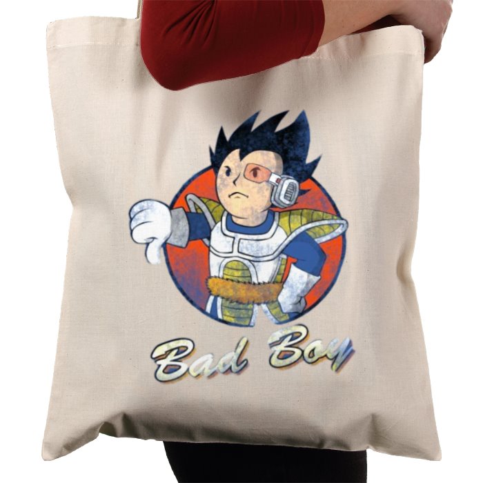 Fallout & Dragon Ball Z - Bad Boy Thumbs Down Tote Bag