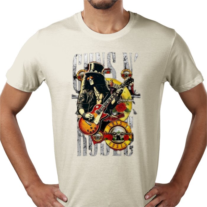 Guns And Roses Theme 1 T-Shirt