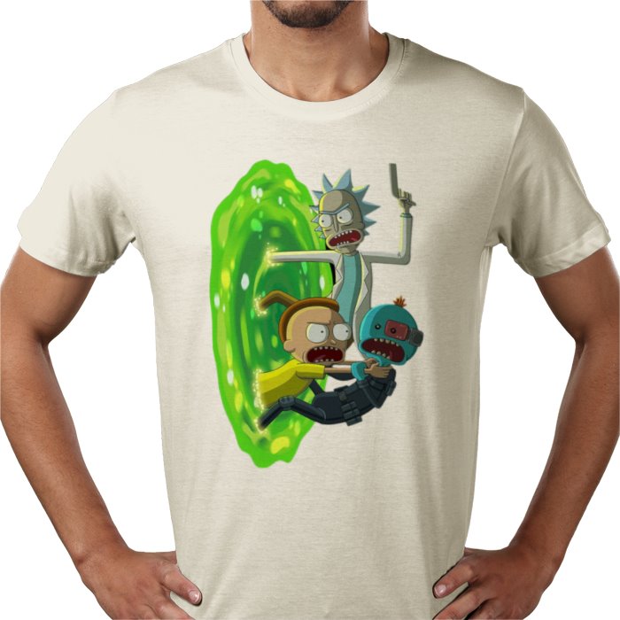 Rick & Morty - Mr Meeseeks Portal T-shirt