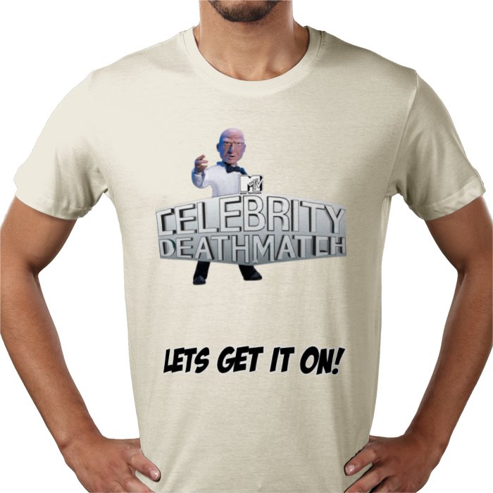 Celebrity Death Match - Lets Get It On T-shirt