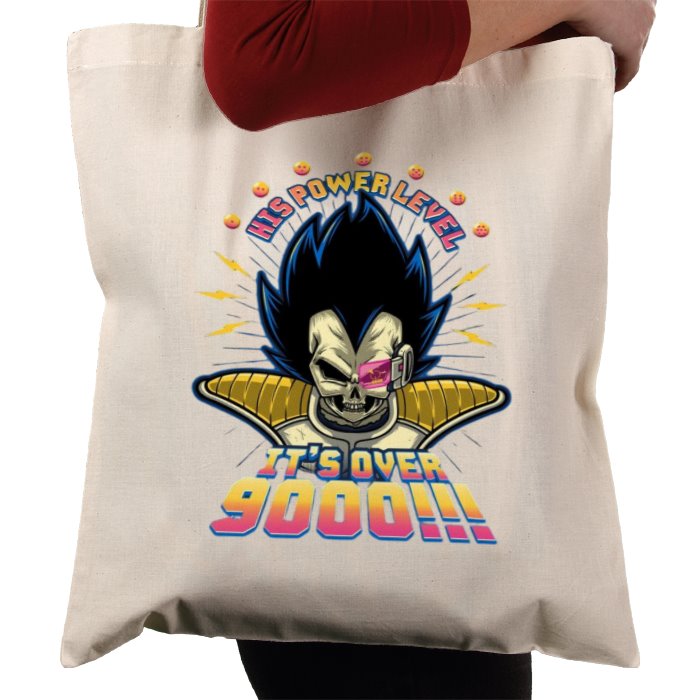 Dragonball Z - Its Over 9000! Tote Bag