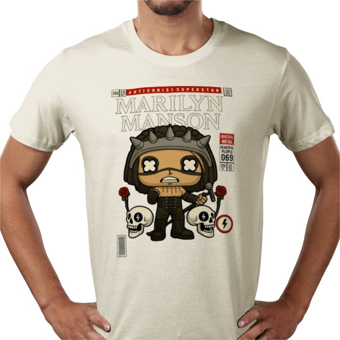 Marylin Manson - Chibi Marylin T-Shirt