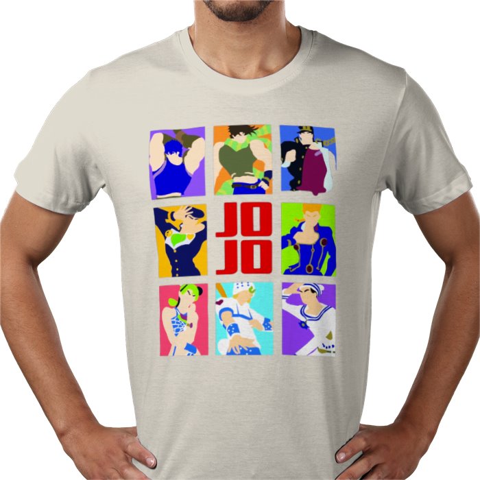 JoJo's Bizarre Adventure - Box Collage T-Shirt