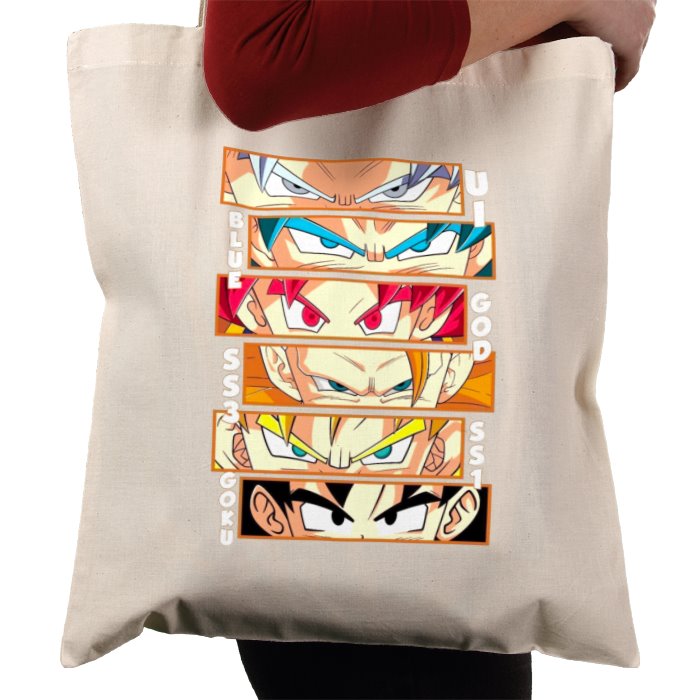 Dragonball Z - Goku Eyes Tote Bag