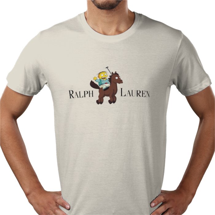The Simpsons x Ralph Lauren Parody T-Shirt