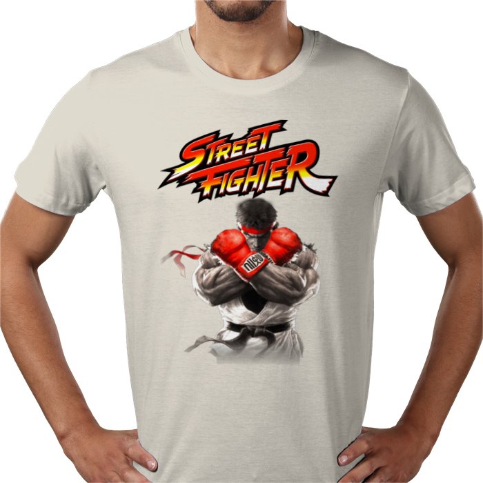 Street Fighter — Ryu Defence Stance T-Shirt