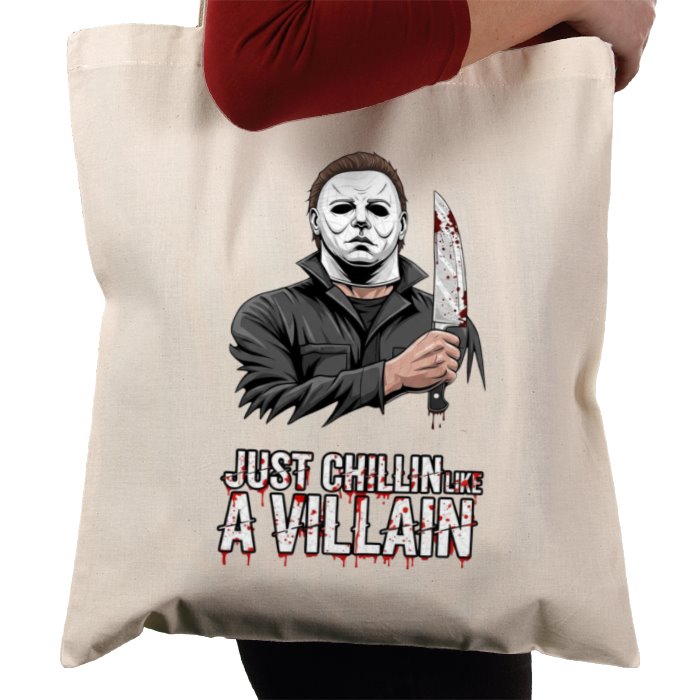 Halloween - Chilin Like A Villain Tote Bag