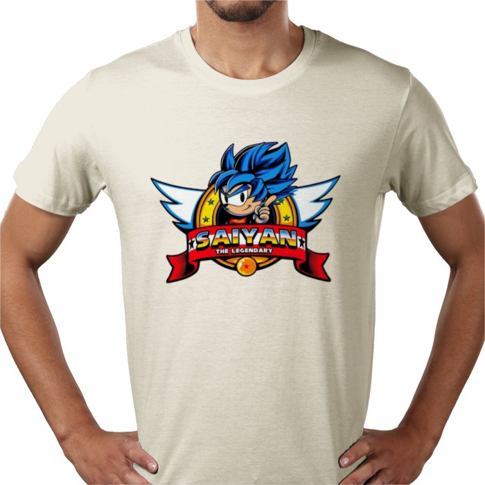 Sonic & Dragonball Z - Sonic The Saiyan T-shirt