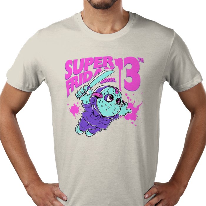 Friday 13th x Super Mario Bros - Super Friday 13th T Shirt