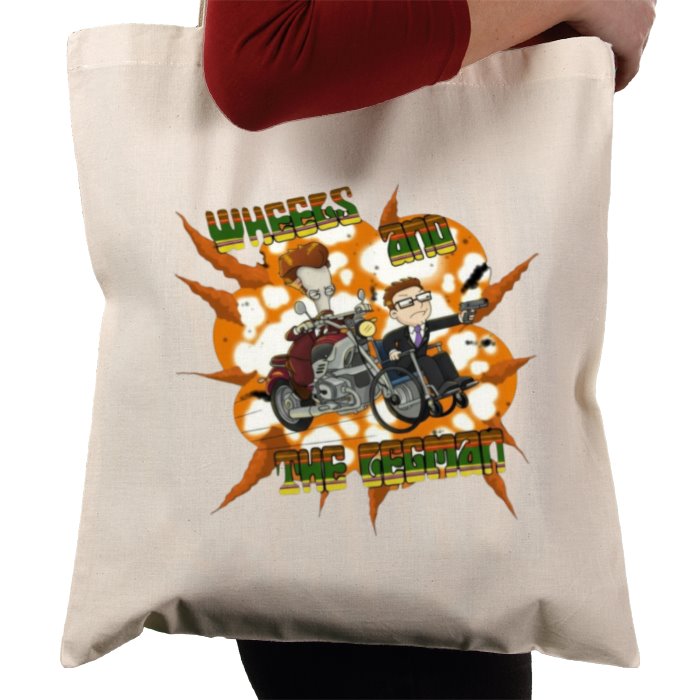 American Dad - Wheels & The Leg Man Tote Bag