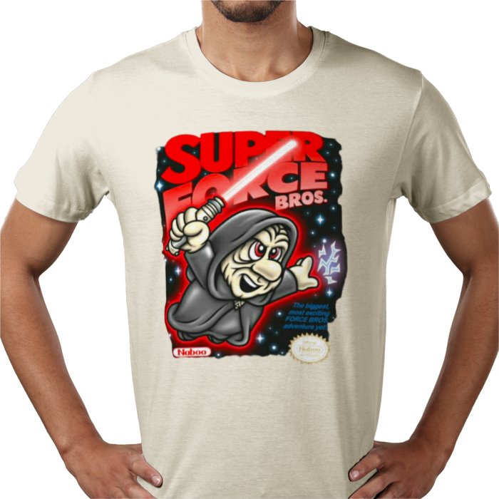 Super Mario Bro's & Star Wars - Super Force Bros T-shirt