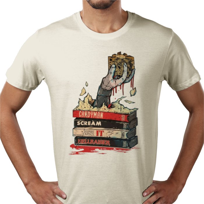 VHS Horror Tapes - Hellraiser Theme T Shirt