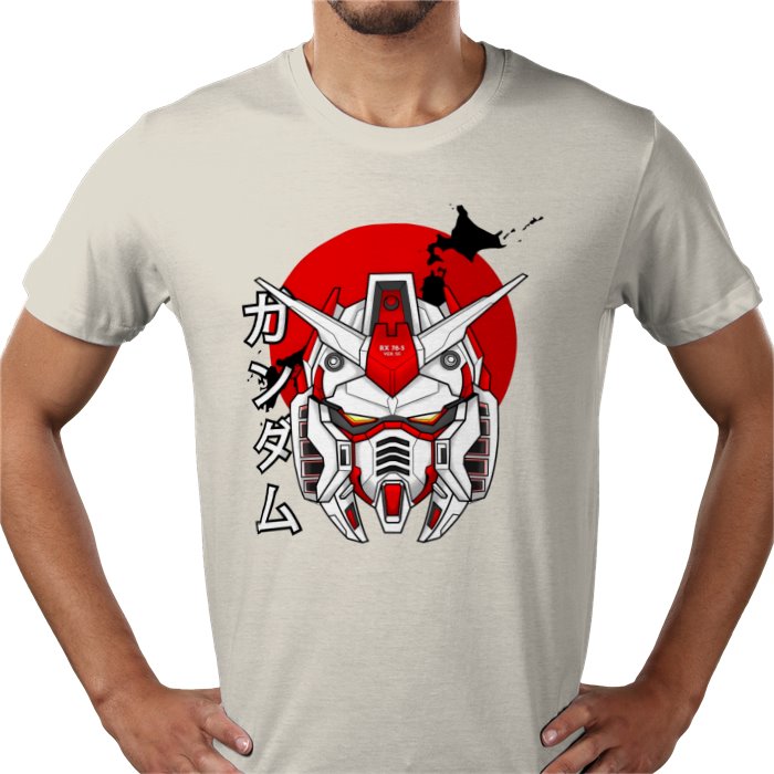 Gundam Wing - RX 78 5 Head T-Shirt