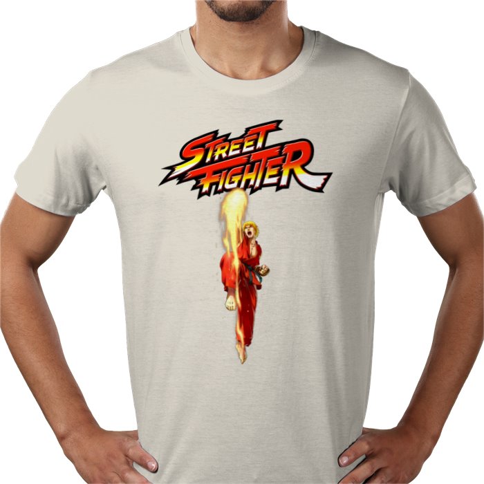 Street Fighter — Ken Dragon Punch T-Shirt