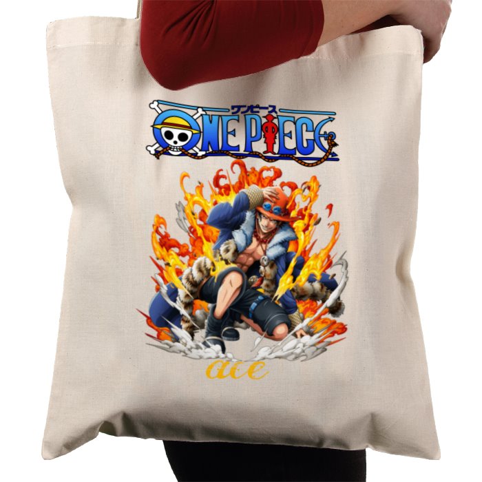 One Piece - Ace Portrait Tote Bag