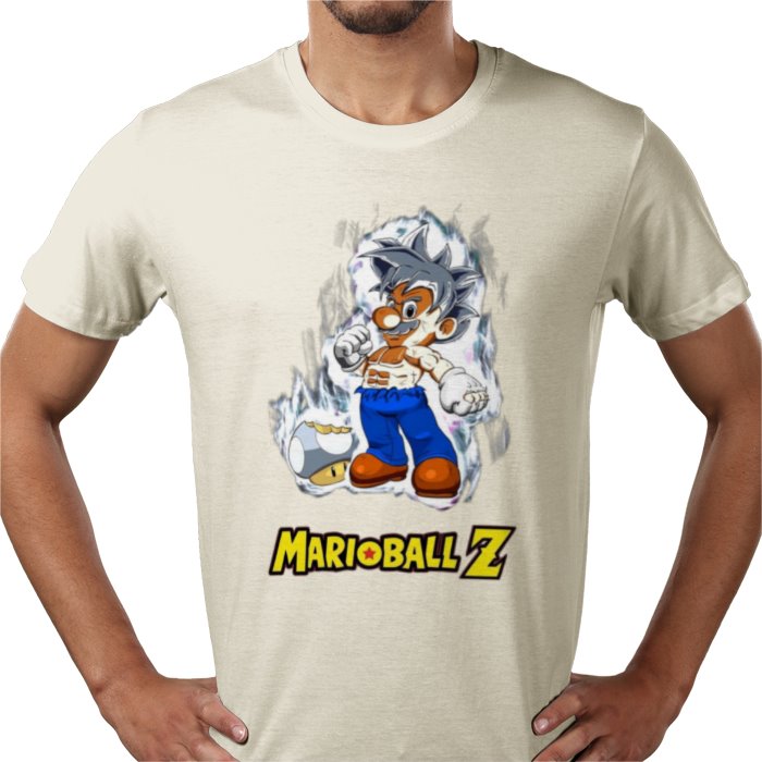Super Mario x Dragonball Z - Ultra Instinct Mario T-shirt