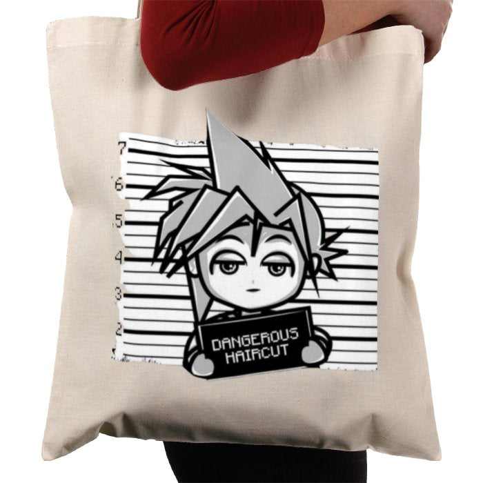 Final Fantasy 7 - Dangerous Haircut Tote Bag