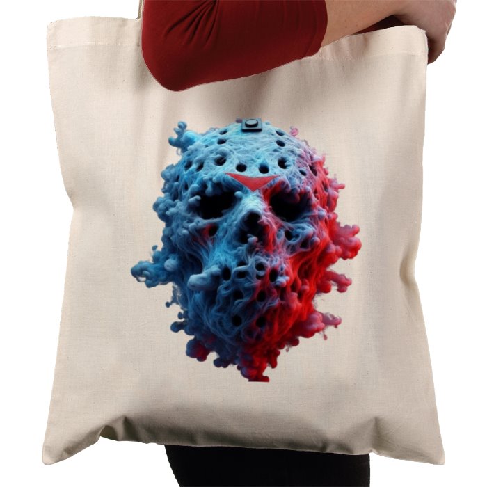 Friday 13th - Smoke Face Tote Bag
