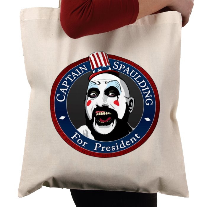 Captain Spaulding For President Tote Bag
