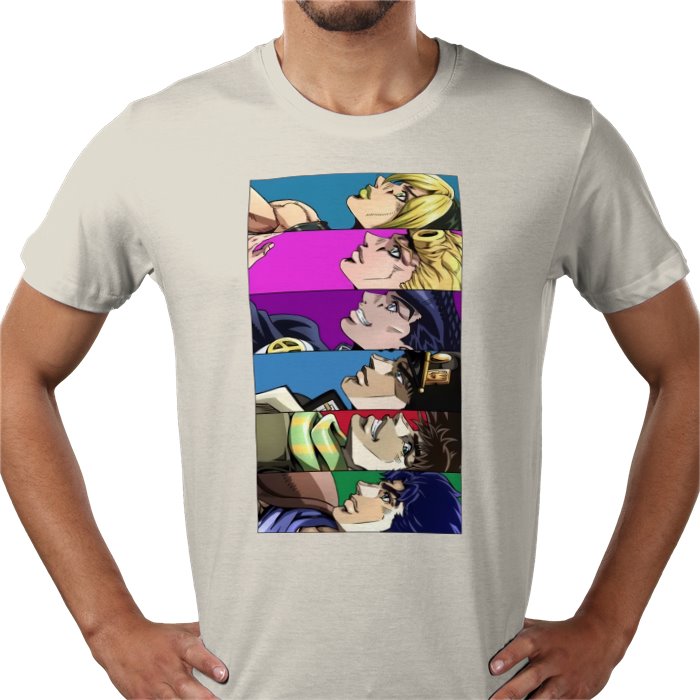JoJo's Bizarre Adventure - Side Collage T-Shirt