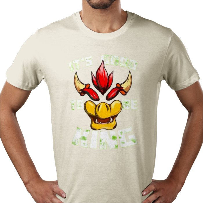 Super Mario Bro's - Its Good To Be King T-shirt